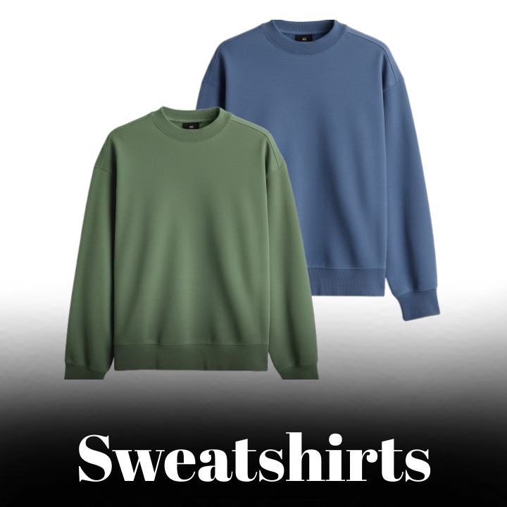 Classic Plain Sweatshirts