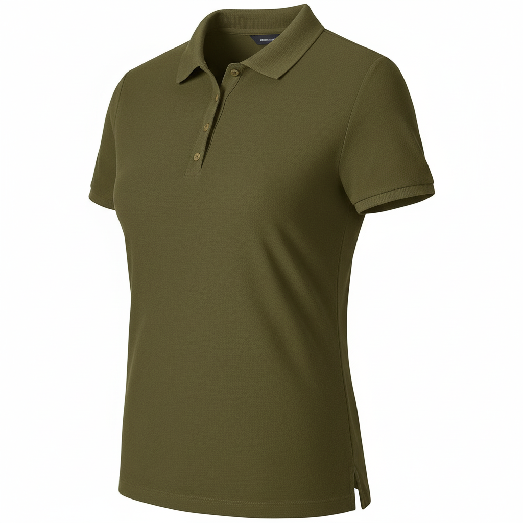 Men's Polo Shirt (Olive Green)- Interlock